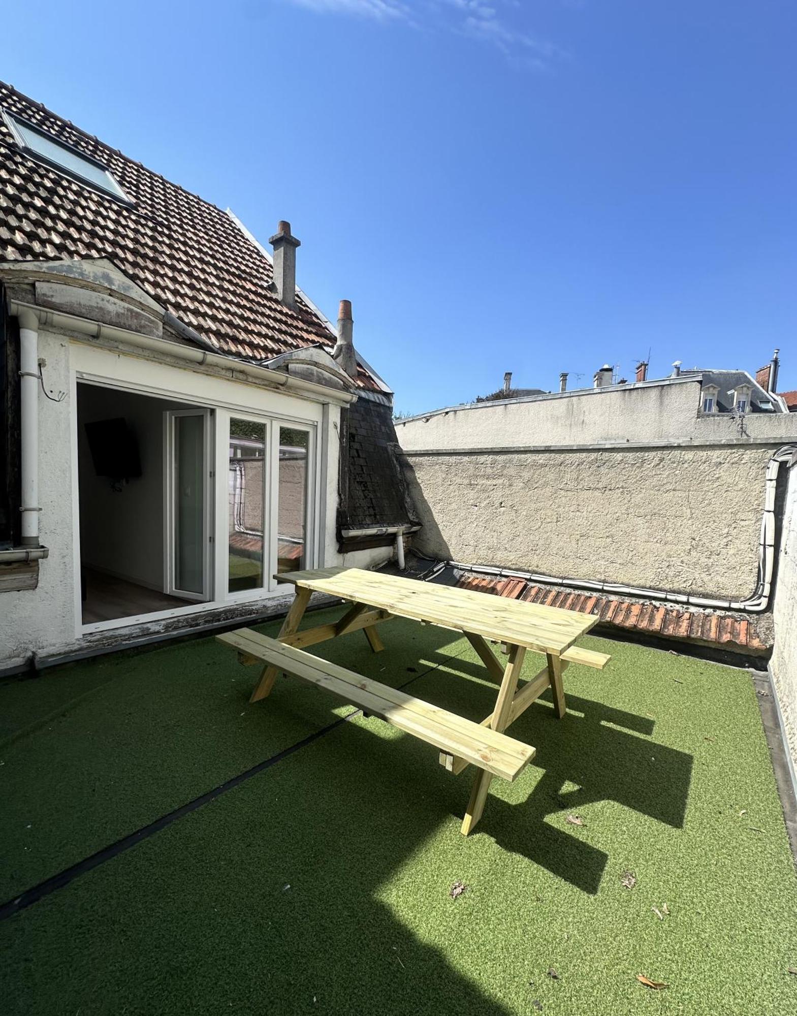 Mascate - Appartement Climatise En Hypercentre Reims Luaran gambar